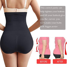 Load image into Gallery viewer, LAZAWG Women Butt Lifter Shapewear Hight Waist Tummy Control Body Shaper Shorts Waist Trainer Panty Panties with Hook Shapers