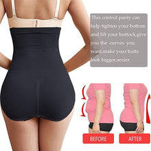 Load image into Gallery viewer, LAZAWG Women Butt Lifter Shapewear Hight Waist Tummy Control Body Shaper Shorts Waist Trainer Panty Panties with Hook Shapers