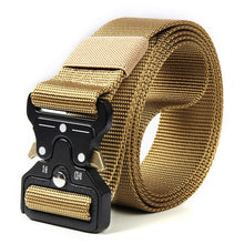 Load image into Gallery viewer, Men's Belt Army Outdoor Hunting Tactical Multi Function Combat Survival High Quality Marine Corps Canvas For Nylon Male Luxury