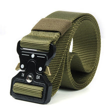 Load image into Gallery viewer, Men's Belt Army Outdoor Hunting Tactical Multi Function Combat Survival High Quality Marine Corps Canvas For Nylon Male Luxury