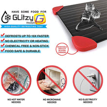 Load image into Gallery viewer, Fast Defrosting Tray Thaw Frozen Food Meat Fruit Quick Aluminum Alloy Steel Plate Board Defrost Kitchen Gadget Tool